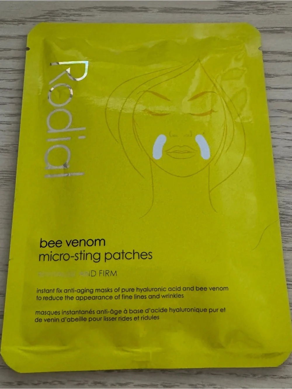 7 Pcs RODIAL Pink Diamond Lifting Face Mask Sheet Mask + Bee Venom Patches